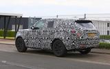 New Range Rover spyshot side rear 2