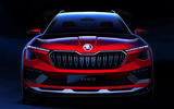 New Skoda Kamiq front end preview