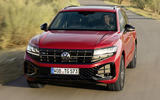 New Volkswagen Touareg front on road