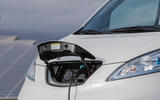 Nissan e-NV200 Evalia charging port