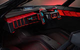 Приборная панель CGI-рендеринга концепта Nissan Hyper Force подсвечена