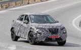Nissan Juke spyshot front side