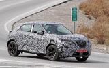Nissan Juke spyshot side front