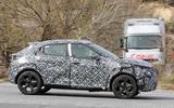 Nissan Juke spyshot side
