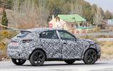 Nissan Juke spyshot side rear