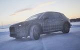 BMW iNext electric SUV winter testing