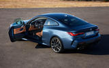 2020 BMW 4 Series Coupe - rear, doors open