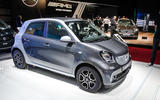Smart Fortwo, Fortwo cabriolet and Forfour Electric Drive revealed
