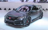 Honda Civic Type R concept at the Paris motor show 2016 - show report and gallery