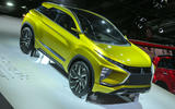 Mitsubishi eX concept at the Paris motor show 2016 - show report and gallery