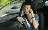 Mobile phone use rises behind the wheel
