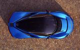 Pininfarina Battista in Turin - roof