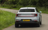 polestar 2 review 2023 03 cornering rear