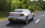 polestar 2 review 2023 05 tracking rear