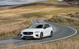 Volvo V60 T8 Polestar Engineered 2019 UK first drive review - on the road front