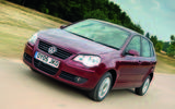 2005 Volkswagen Polo driving - front