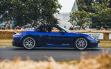 Porsche 718 Boxster Spyder GT4 RS Goodwood side