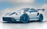 Porsche 911 GT2 RS Hybrid front three quarter