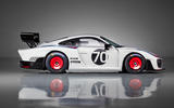 Porsche 935 race car 2018 reveal side
