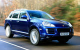 Porsche Cayenne S front three quarter tracking