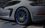 Porsche Cayman GT4RS Manthey Package 2023 rear wheel