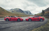 Porsche 718 Cayman and Boxster 2018 - static side