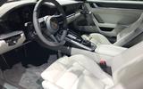 Porsche 911 992 at the LA motor show - interior