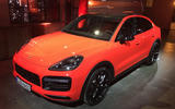 Porsche Cayenne Coupe 2019 reveal event - front