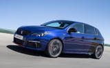 Peugeot 308 GTi on the track