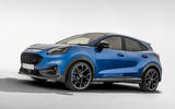 Ford Puma ST as imagined by Autocar - front