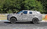Range Rover prototype Nurburgring side