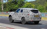 Range Rover prototype Nurburgring rear side