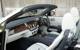 Rolls-Royce luxurious front seats