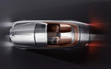 Rolls-Royce Dawn Silver Bullet 2020 - static overhead