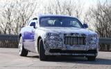 Rolls-Royce Wraith facelift spy shots