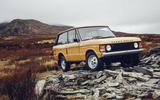 1978 two-door Range Rover off-roading