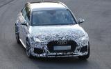 Audi RS4 spy shots