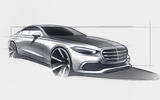 Mercedes-Benz S-Class sketch