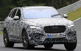 Jaguar F-Pace SVR spotted for the first time