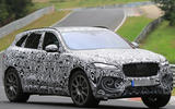Jaguar F-Pace SVR spotted for the first time
