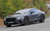 2018 Bentley Continental GT seen almost undisguised