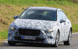 Mercedes-Benz A-Class saloon tests on public roads for the first time