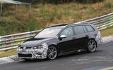 2017 Volkswagen Golf R facelift spotted in estate form at 'Ring