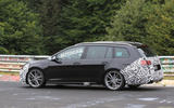 2017 Volkswagen Golf R facelift spotted in estate form at 'Ring