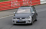 2017 Volkswagen Golf R facelift spotted in estate form at 'Ring