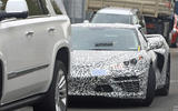 Mid-engined Chevrolet Corvette C8 sheds cladding to reveal shape