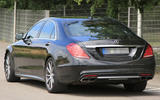Mercedes-AMG S 63 facelift spy picture