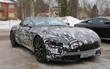 2018 Aston Martin Vantage spotted winter testing with AMG V8