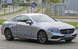 New Mercedes-Benz E-Class Coupé - latest spy pictures