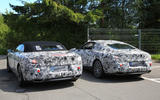 BMW 8 Series coupé and convertible sighting shows design differences